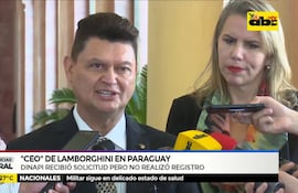 "CEO" de Lamborghini en Paraguay