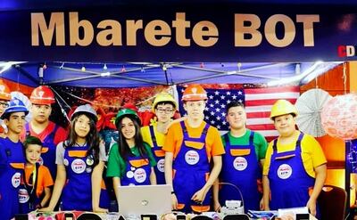 Jóvenes del equipo esteño de robótica “Mbarete Bot” se preparan para una competencia mundial a realizarse en Grecia.