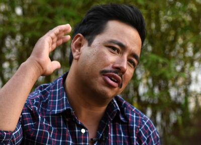 El montañista nepalés Nirmal Purja, en Katmandu. Subió a la cima de las 14 montañas más altas del mundo en 190 días.