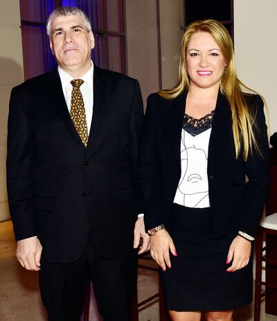 Ignacio de Barros Barreto y Sonia Díaz.