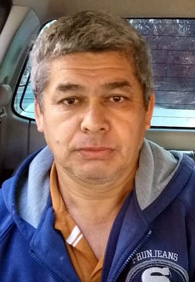 Hugo César Benítez, expolicía capturado en Areguá.