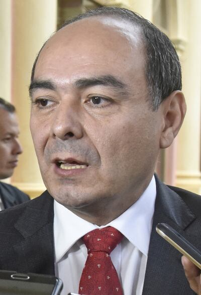 Antonio Rivas, canciller.