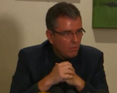 El abogado Sergio Queiroz  habló ayer  sobre el caso.