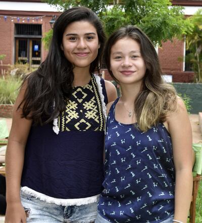 Dulce Fernández y Aramí Alcaraz.