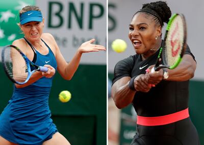 Maria Sharapova y Serena Williams se cruzarán en la primera ronda del Abierto de los Estados Unidos.