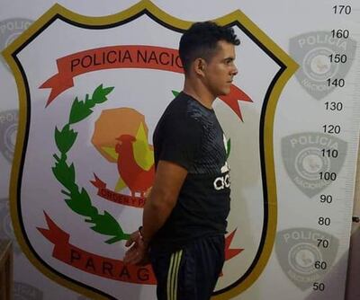 El sospechoso fue puesto a disposición del Ministerio Público.