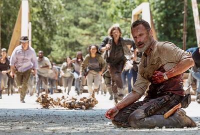 The Walking Dead es una de las series más exitosas de los Estados Unidos y empezó a emitirse desde el año 2010. Es protagonizada por Andrew Lincoln y Norman Reedus.