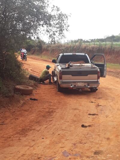 La camioneta transportaba unos 145 kilos de marihuana.