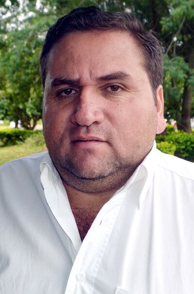 Jorge Urbieta (ANR),  intendente de Horqueta.