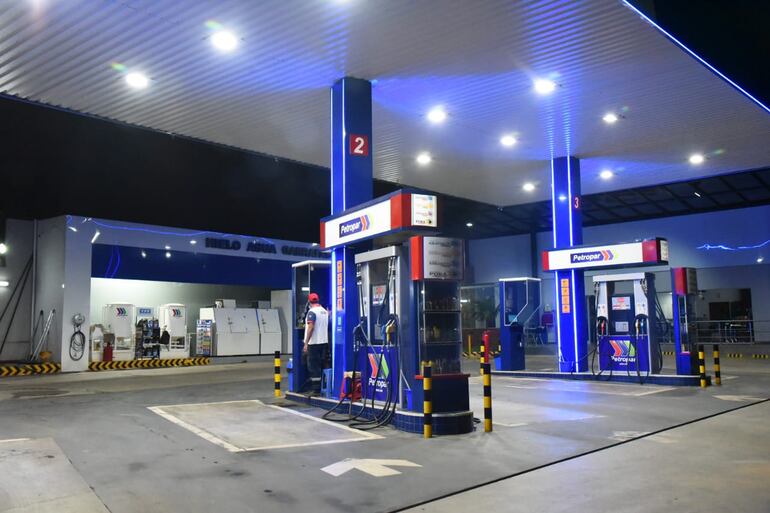 Estación de servicio asaltada en San Lorenzo.