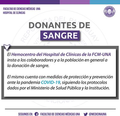 Necesitan donantes con suma urgencia.