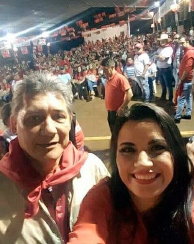 Mirna Alaye, ex gerente del Indert y activista colorada.