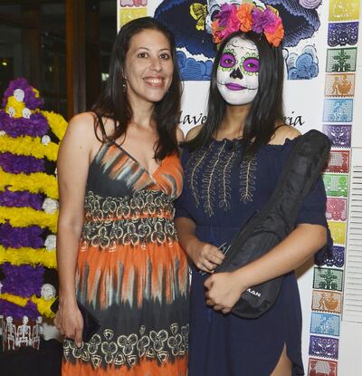 Karina Lucarelli y Giulianna Benegas Lucarelli.