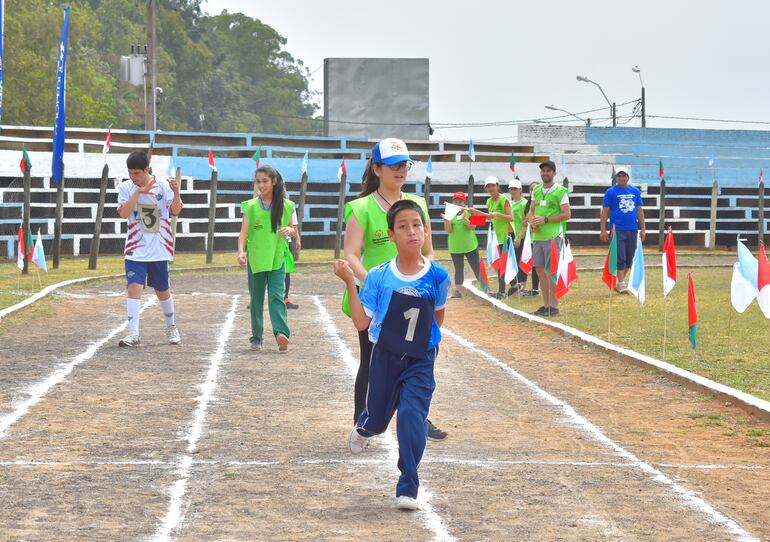 El slogan fue “Quiero ganar, pero si no puedo, quiero ser valiente en el intento”.