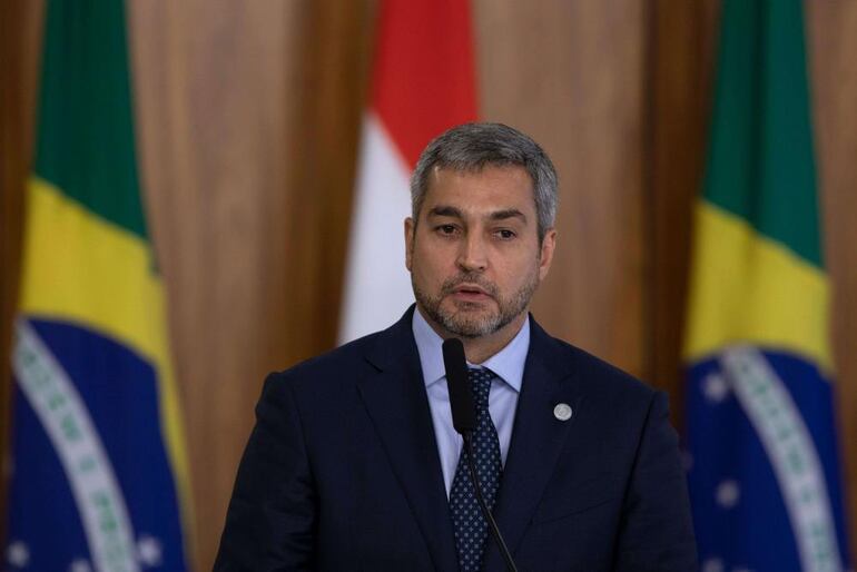 Mario Abdo Ben&iacute;tez, presidente de Paraguay.