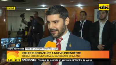 Oscar Rodríguez sería el candidato a intendente de la ANR