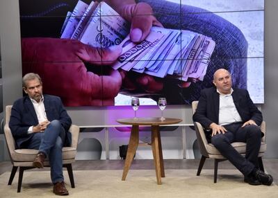 Manuel Ferreira y César Barreto, ex ministros de Economía.