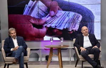 Manuel Ferreira y César Barreto, ex ministros de Economía.