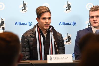 Luis Amarilla, Minnesota United, Estados Unidos.