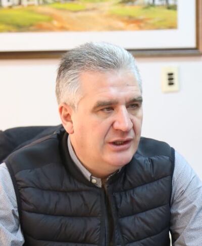 El senador Enrique Bacchetta (ANR, Añetete), titular del Jurado de Enjuiciamiento de Magistrados.