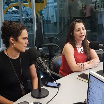 Christine Folch y Cecilia Llamosas, sobre Foro Energético 2040.