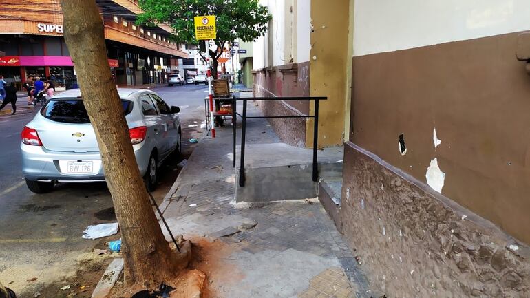 Rampas mal construidas.