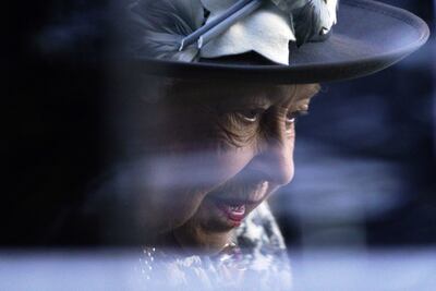 La reina Isabel II de Inglaterra.