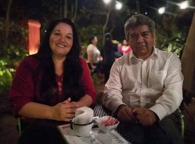 Los docentes de los cursos de guaraní en El Granel.