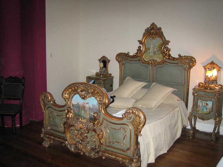 Cuarto en el castillo de la Candelaria.