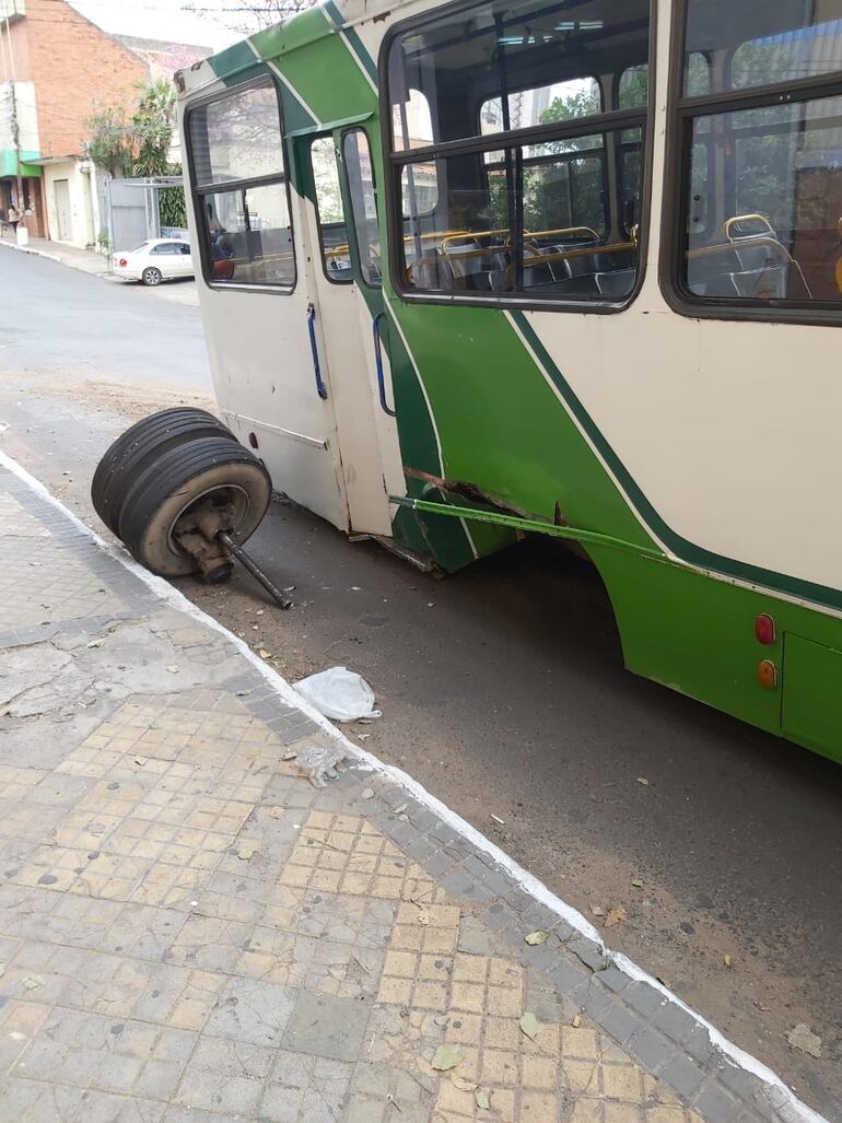 Colectivo de la Línea 6.