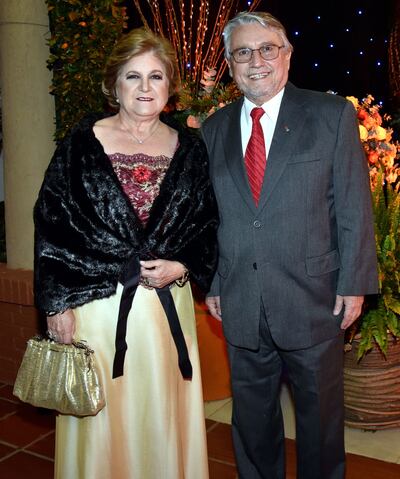 Cristina y Rubén Ovelar.