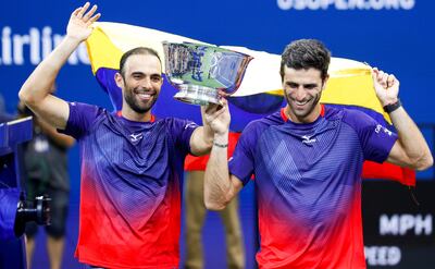 Juan Sebastián Cabal y Robert Farah fueron los ganadores en dobles del US Open.