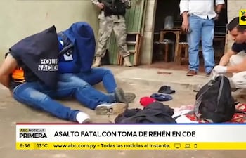 Vecino relata asalto fatal con toma de rehén en CDE
