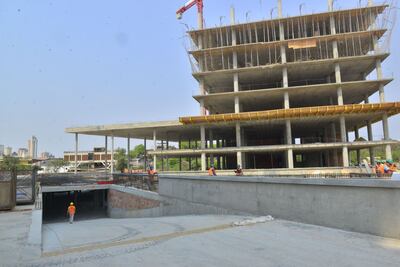 Obras en el Puerto de Asunción.