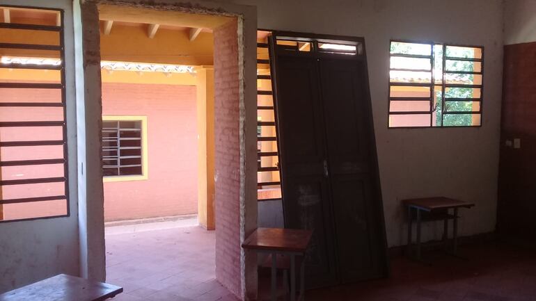 Escuela La Victoria, en Yasy Cañy, Canindeyú