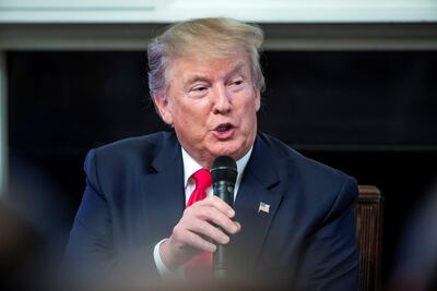 Donald Trump, presidente de los Estados Unidos.