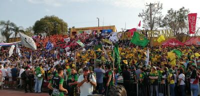 Unos 4.000 jóvenes participaban del evento en la tarde del viernes.