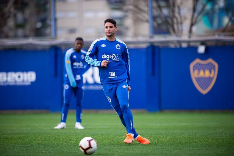 El plantel brasileño se entrenó ayer en "Casa Amarilla".
