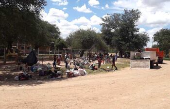 Los ayoreos se resistieron primero al traslado, pero luego accedieron.