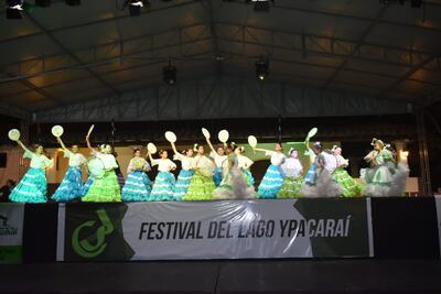 Festival de Danzas en Ypacaraí en su 47º edición