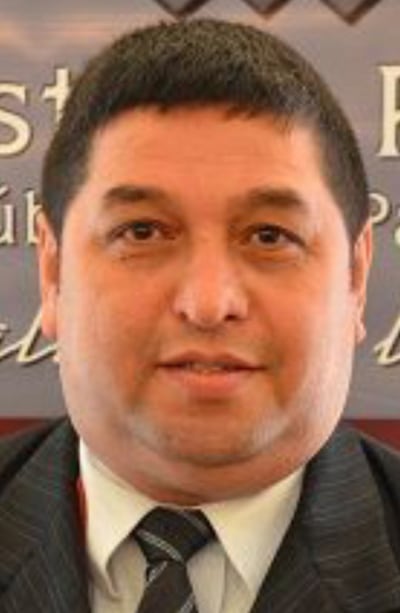 El agente fiscal Édgar Torales,  encargado de la investigación.