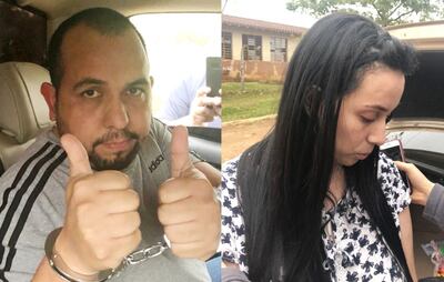 Derlis Javier González Segovia y Liliana Beatriz Martínez Ferreira fueron detenidos por la Policía.