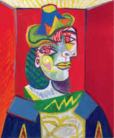 Busto de Femme, cuadro de Pablo Picasso.