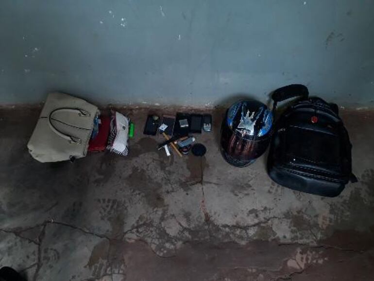 Bot&iacute;n recuperado tras la detenci&oacute;n. Gentileza