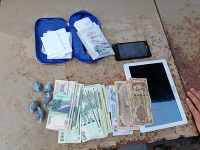 Evidencias incautadas