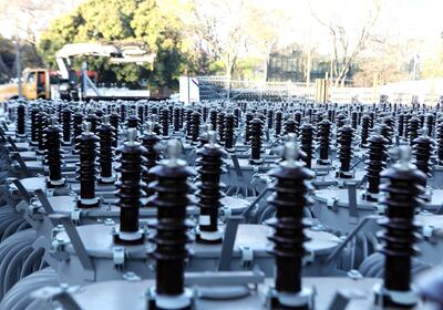 Parte de los 2.000 transforma-
dores entregados hace un par de meses por parte de Itaipú a la ANDE, en el marco de un convenio.