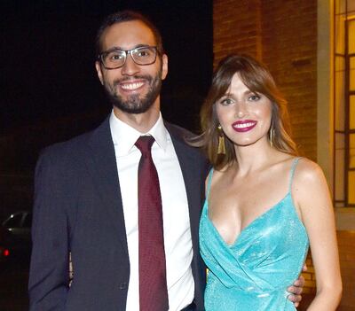 Daniel Secco y Natasha Salguero.