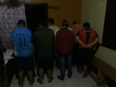 Los detenidos fueron llevados a la Comisaría 6ta.