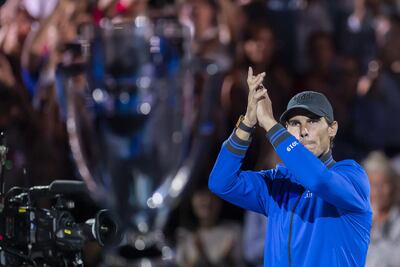 Rafa Nadal se retira del torneo Laver Cup.