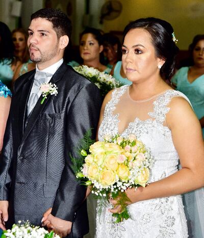 César Delgado Ávalos y Lourdes Acuña Benítez contrajeron enlace.